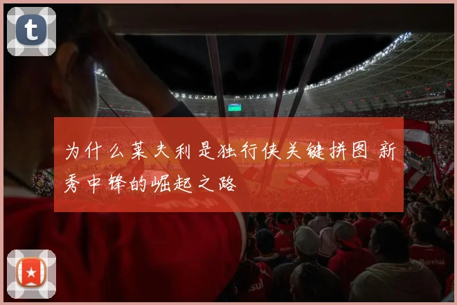 为什么莱夫利是独行侠关键拼图 新秀中锋的崛起之路