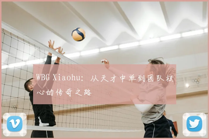 WBG Xiaohu：从天才中单到团队核心的传奇之路