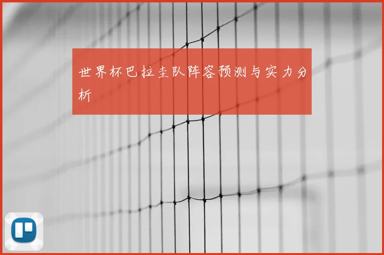 世界杯巴拉圭队阵容预测与实力分析